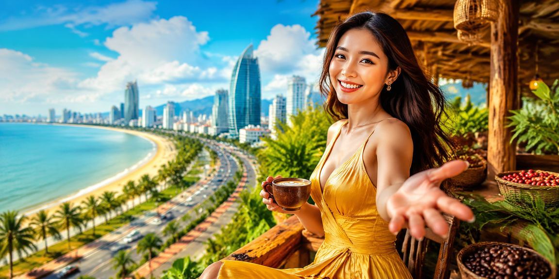 Người chơi tại Đà Nẵng đăng nhập vào tài khoản cá cược trên điện thoại bên ly cà phê
