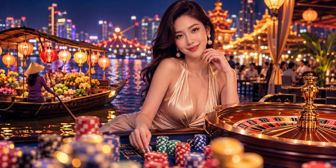 Không khí lễ hội xổ số sôi động tại khu chợ đêm Hà Nội với ánh đèn rực rỡ